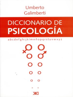 cover image of Diccionario de Psicología